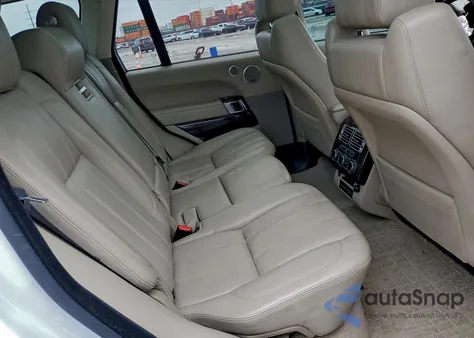 2017 Land Rover Range Rover Supercharged from USA, damaged, VIN SALGS2FE5HA326236